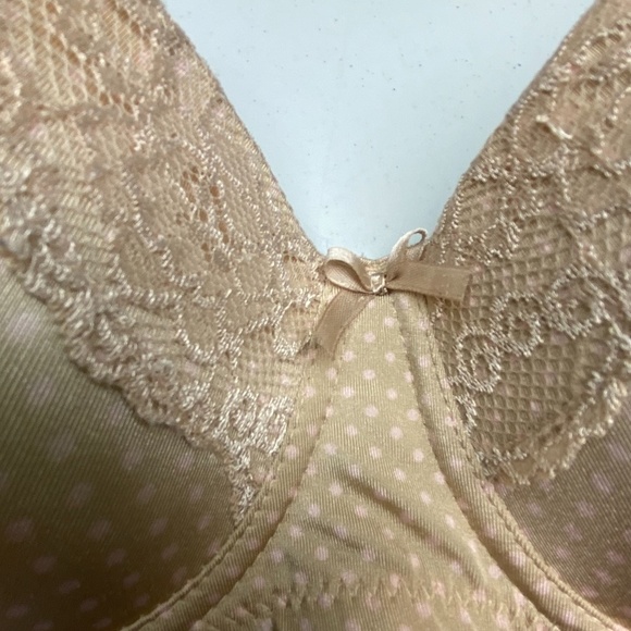 Paramour TAN Polka Dot Full Coverage, 38C. *P1011 - Picture 2 of 7